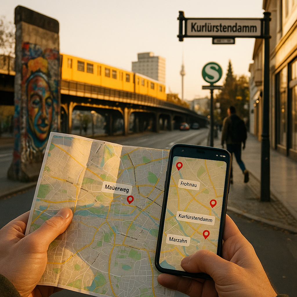 Die besten Spazierwege durch Berlin für Entdecker