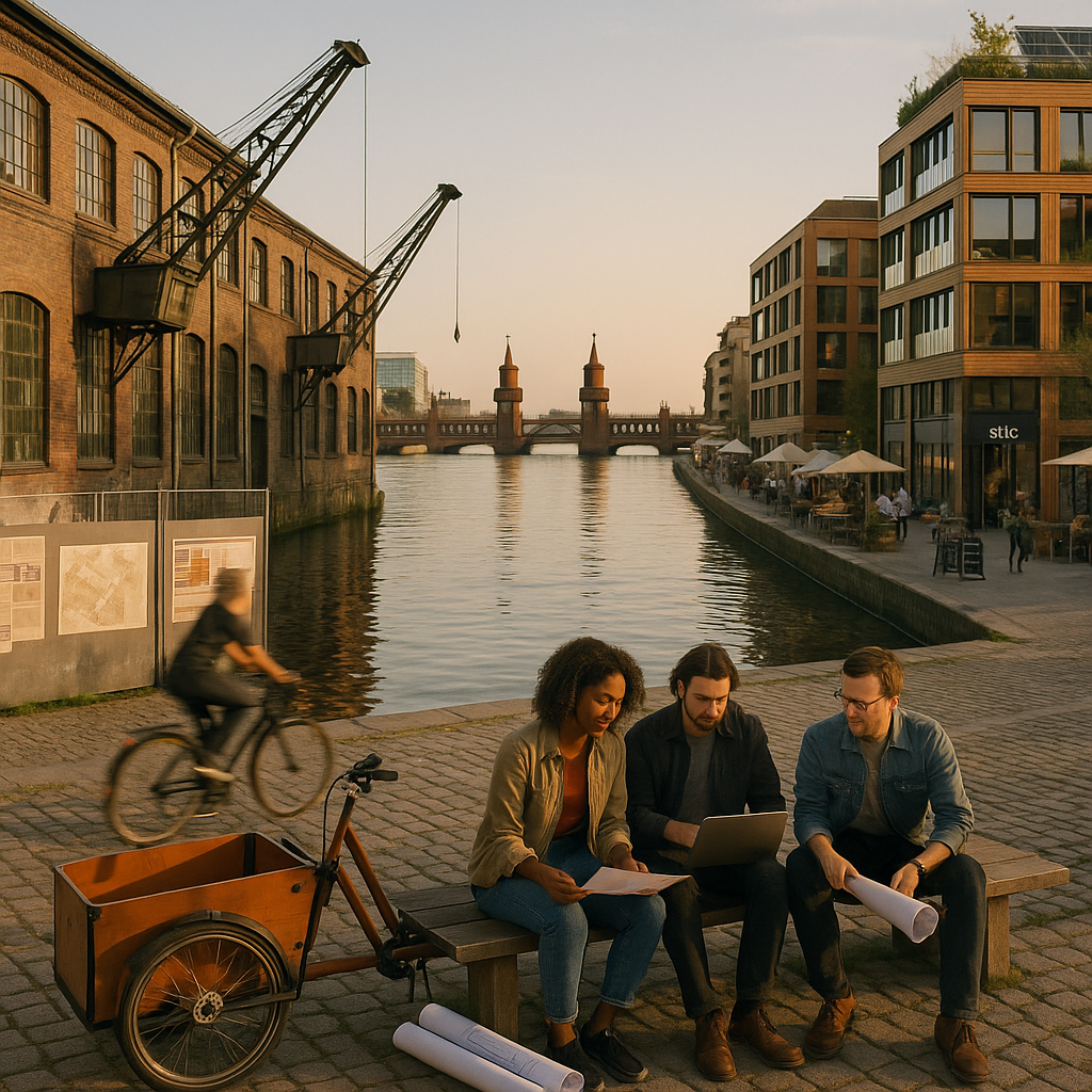 Vom alten Industrieviertel zum Kreativquartier: Berlin rund um die Spree